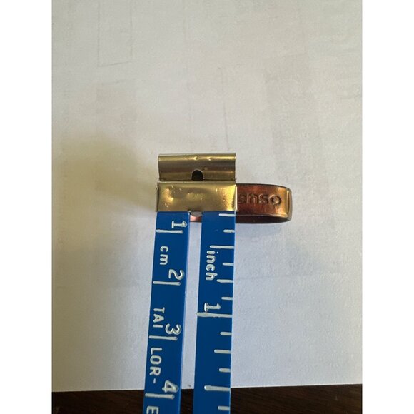 Enso Silicone Ring Unisex Size 12 Iridescent Bronze Comfortable Flexible Brown - Picture 5 of 5